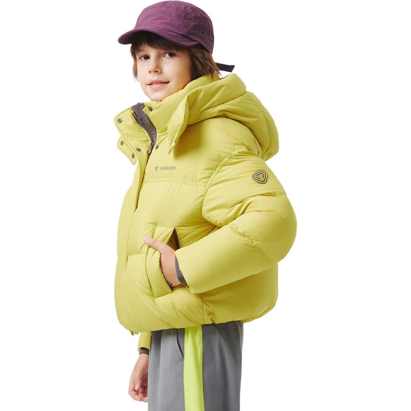 坦博尔 保暖耐脏蓬松面包服羽绒服 女款