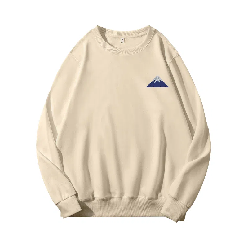 莫代尔 秋冬个性慵懒多色可选百搭舒适时尚设计感落肩嘻哈风卫衣打底衣 男女同款