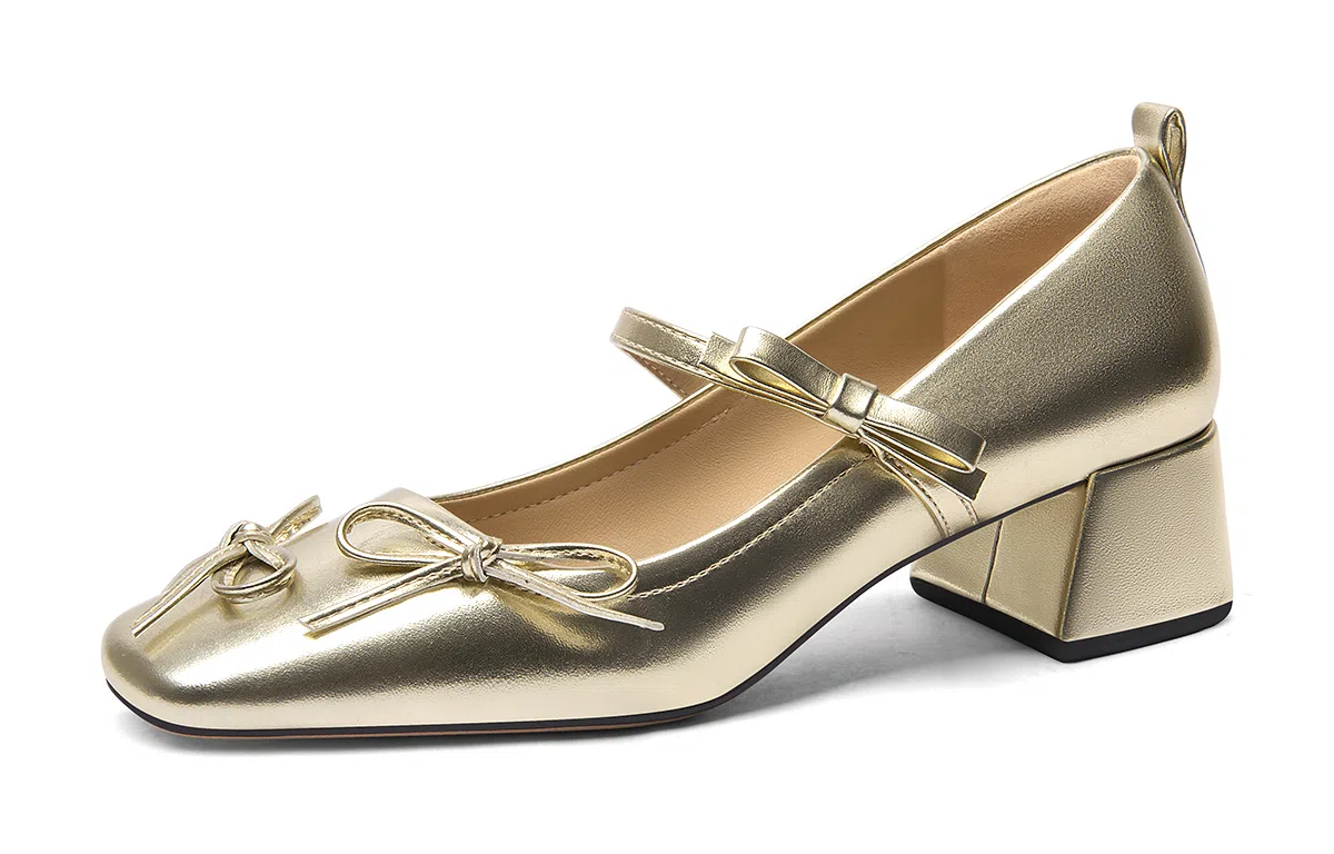 Lily Wei Sunshine Bow Mary Jane