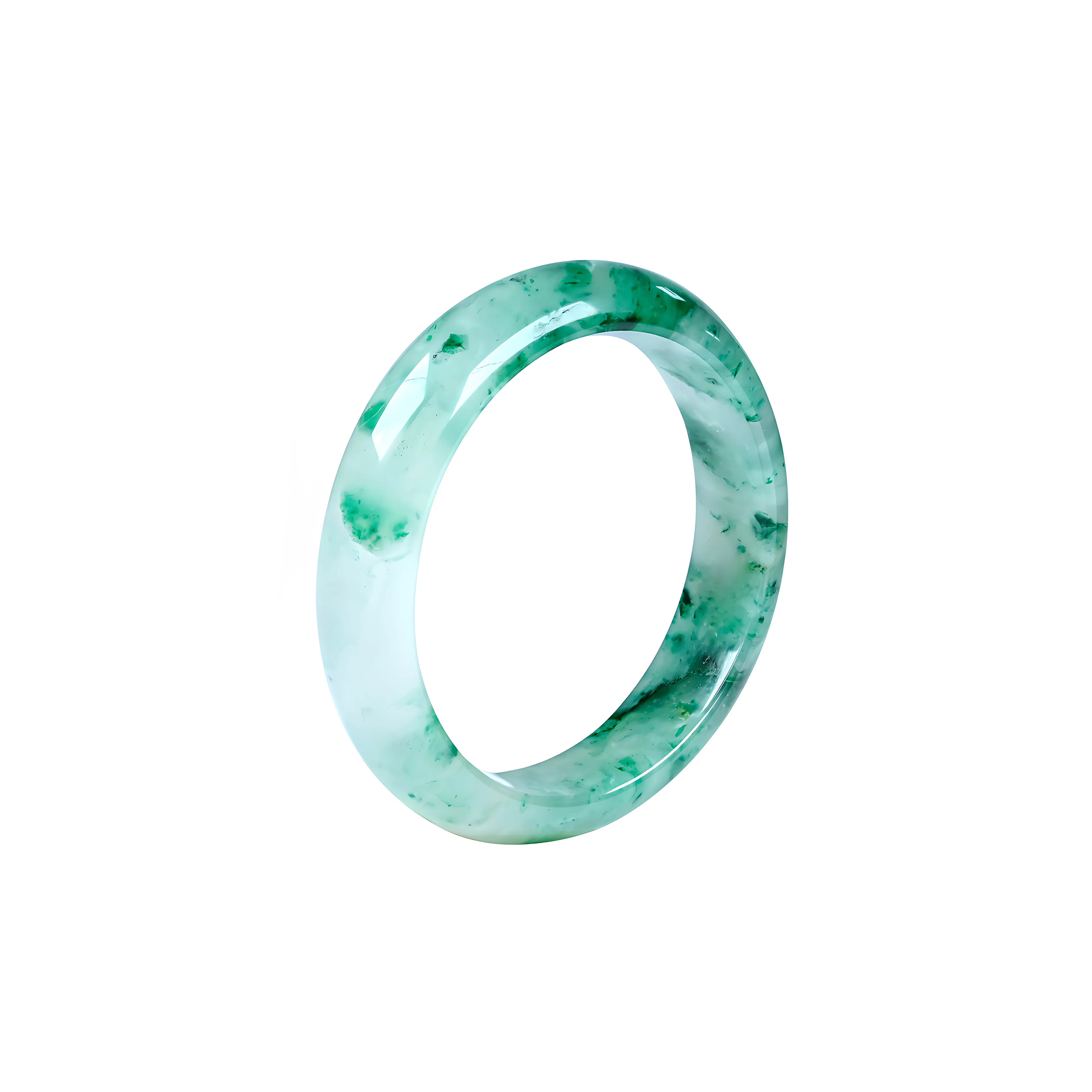 正大福 复古国风 新中式气质百搭清冷感气质旗袍古典平安优雅气质日常#好运 琉璃 手镯 男女同款情侣款