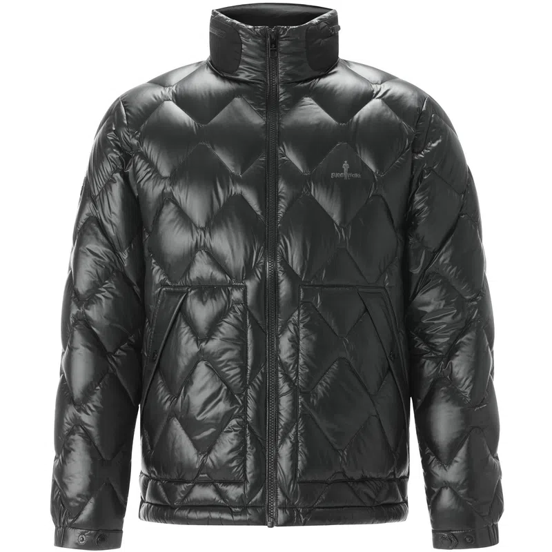 比音勒芬 时尚休闲菱格蓬松保暖羽绒服 男款