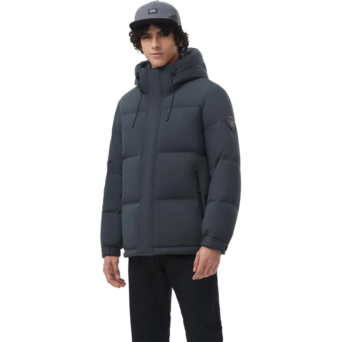 坦博尔 保暖加厚蓄热面包羽绒服 女款