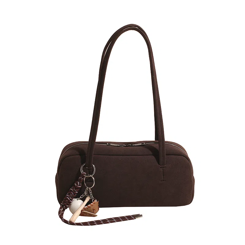 三只小鸭 高级感时尚潮流通勤 腋下包 麂皮 单肩包 女款 多色