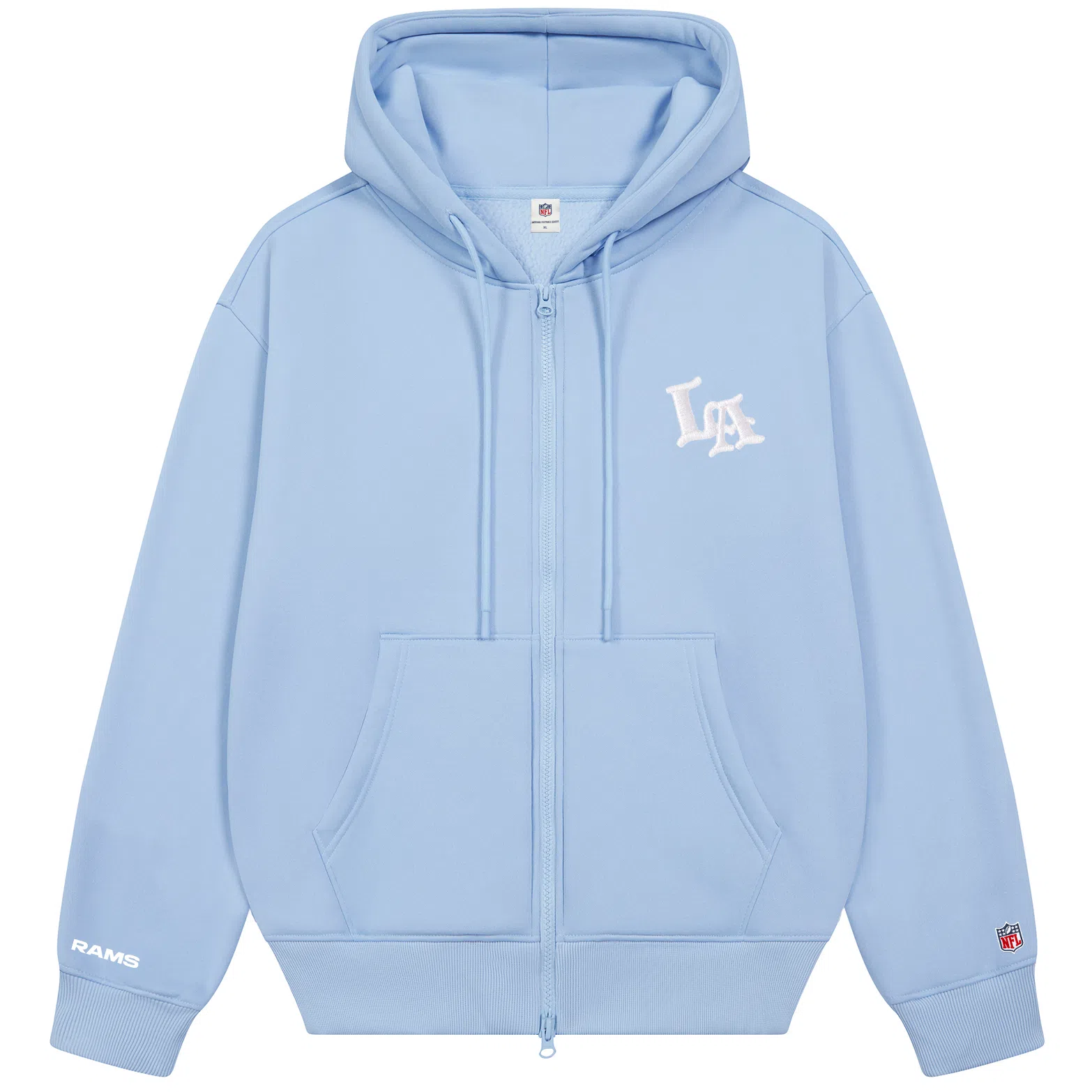 NFL LA Rams Hoodie Zipper Jacket