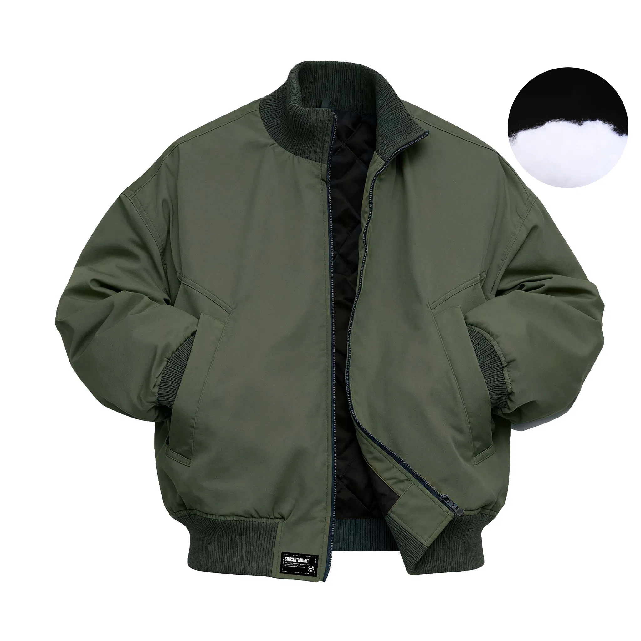 SUNSETMONENT cleanfitbomber