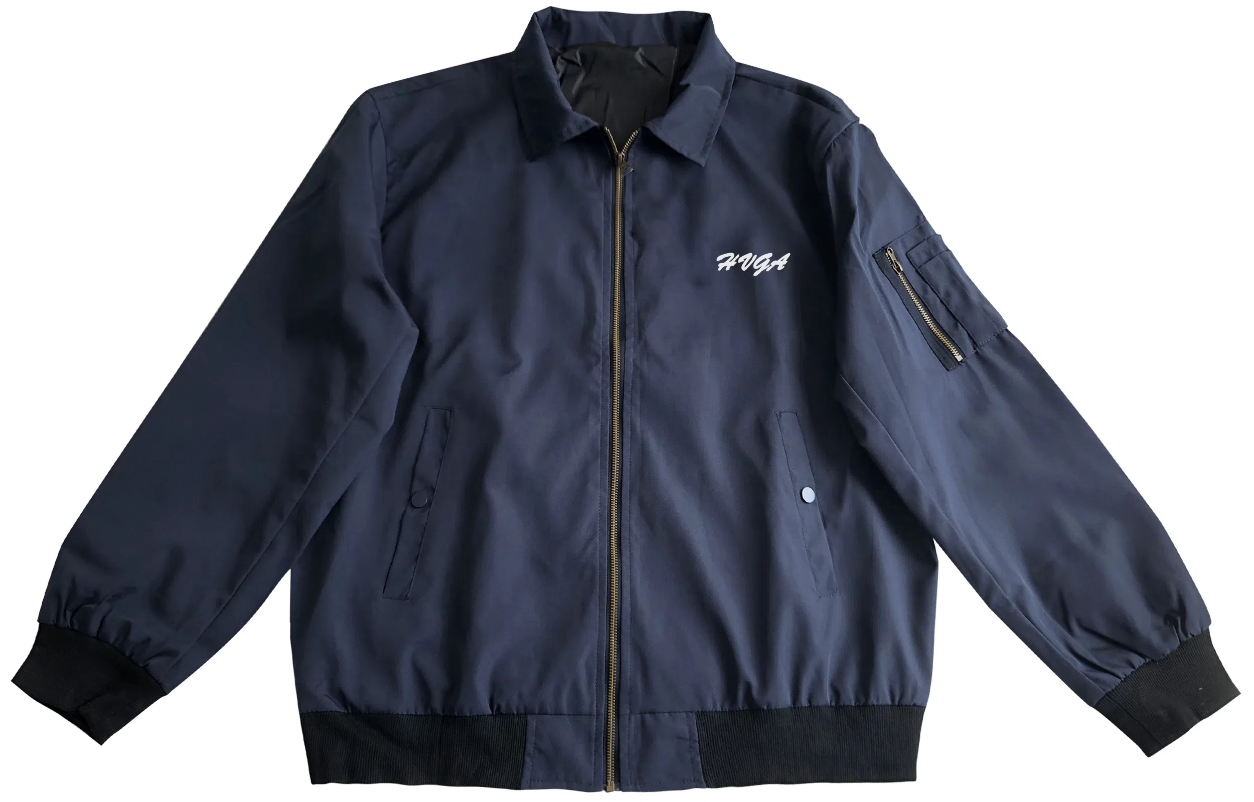 H.V.G.A cleanfitbomberlogo