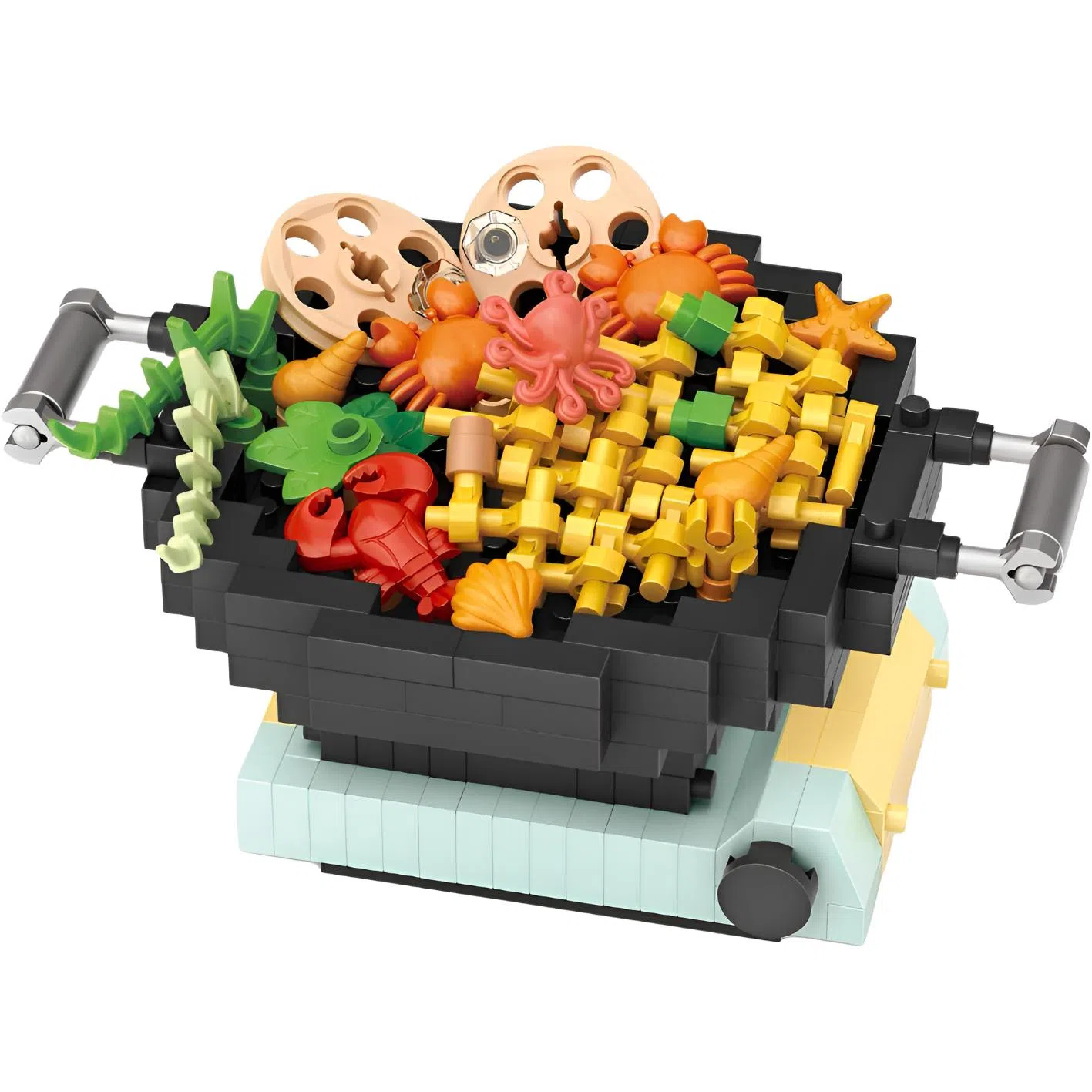 LOZ 0-300pcs LOZ8871-8874