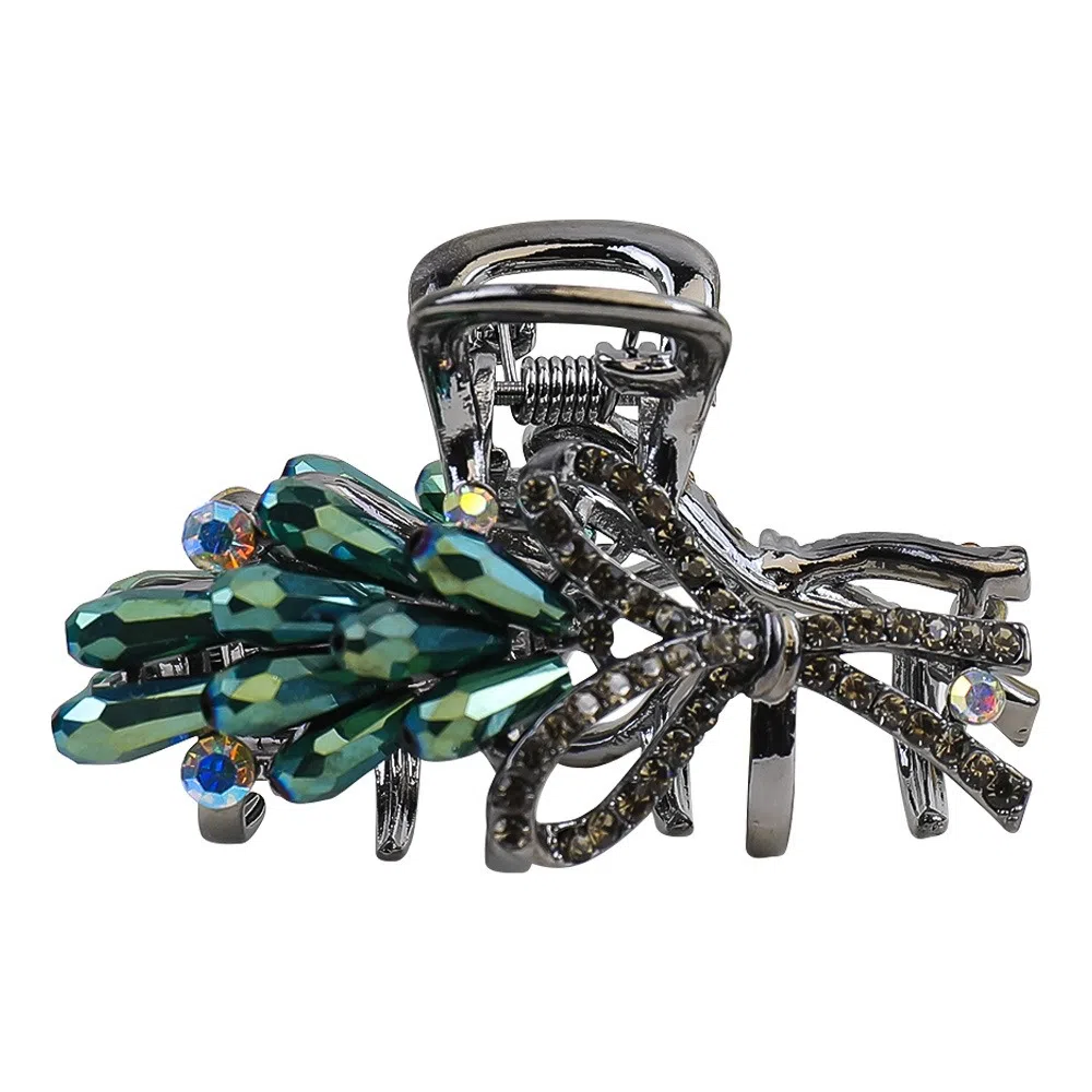 彤彤兔 高级感蝴蝶结麦穗精致后脑勺侧边夹#好运 锌合金 发夹 女款