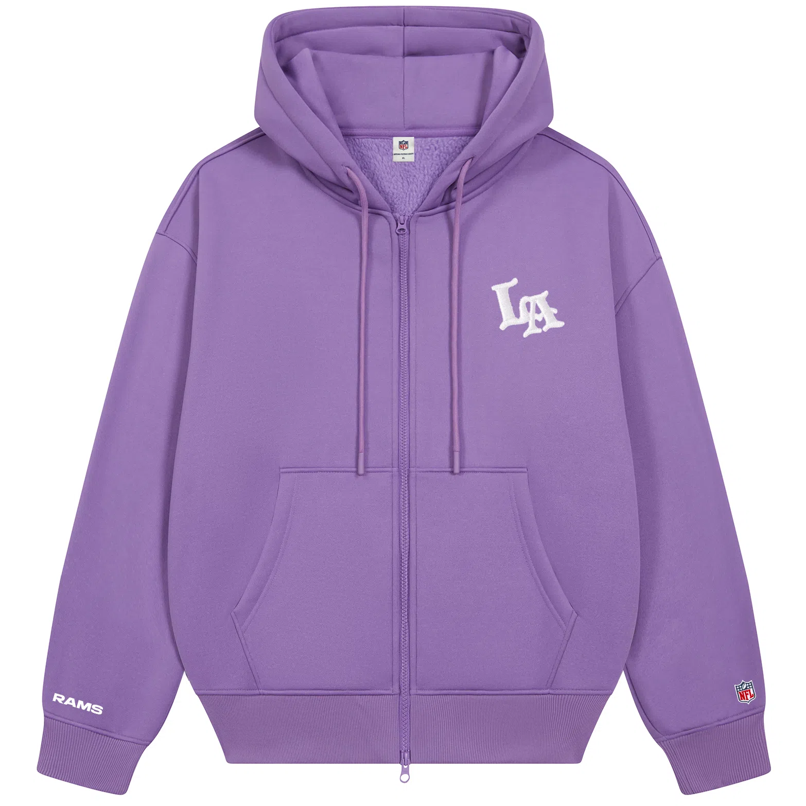 NFL LA Rams Hoodie Zipper Jacket