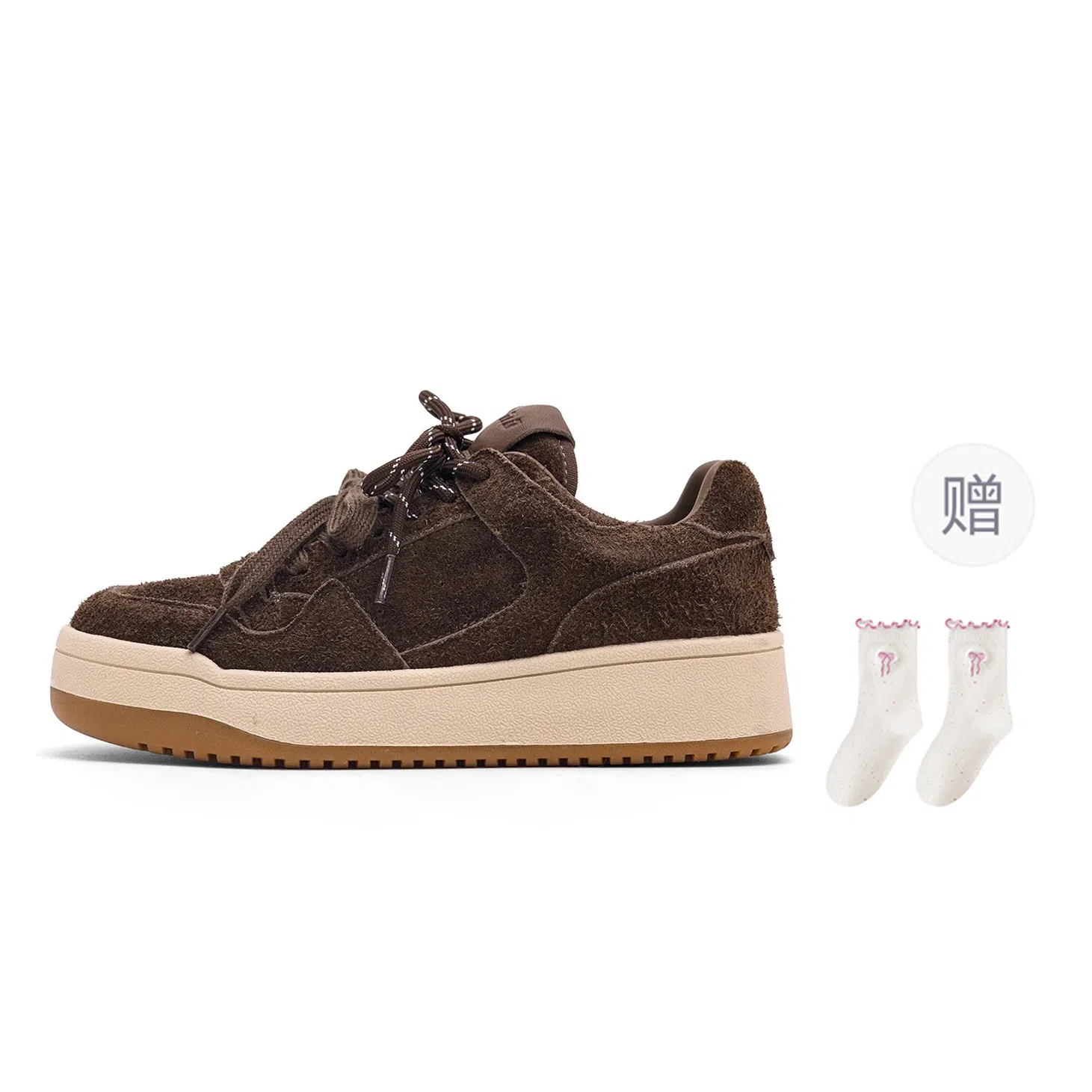 乐乐鱼 复古厚底休闲运动百搭潮流小众设计感 增高 低帮 板鞋 女