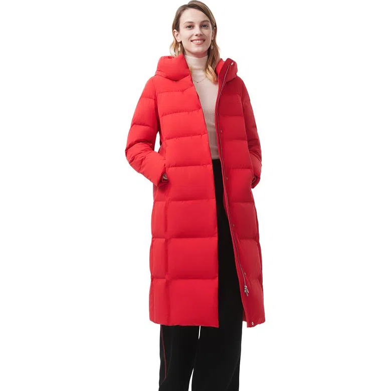 坦博尔 舒适简约宽松通勤羽绒服 女款