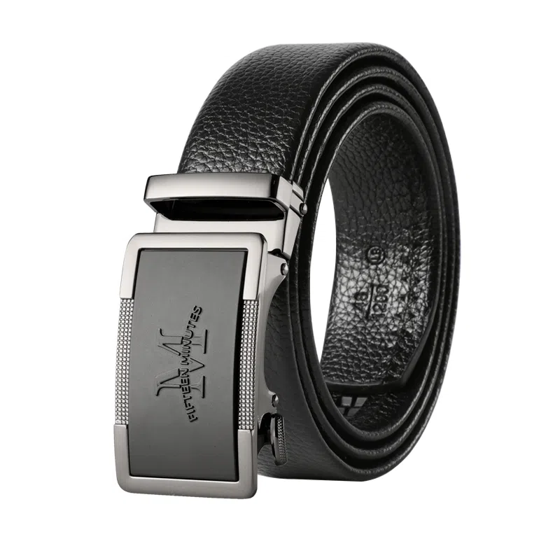 15 MINS Automatic Buckle Belt Black 3.5cm