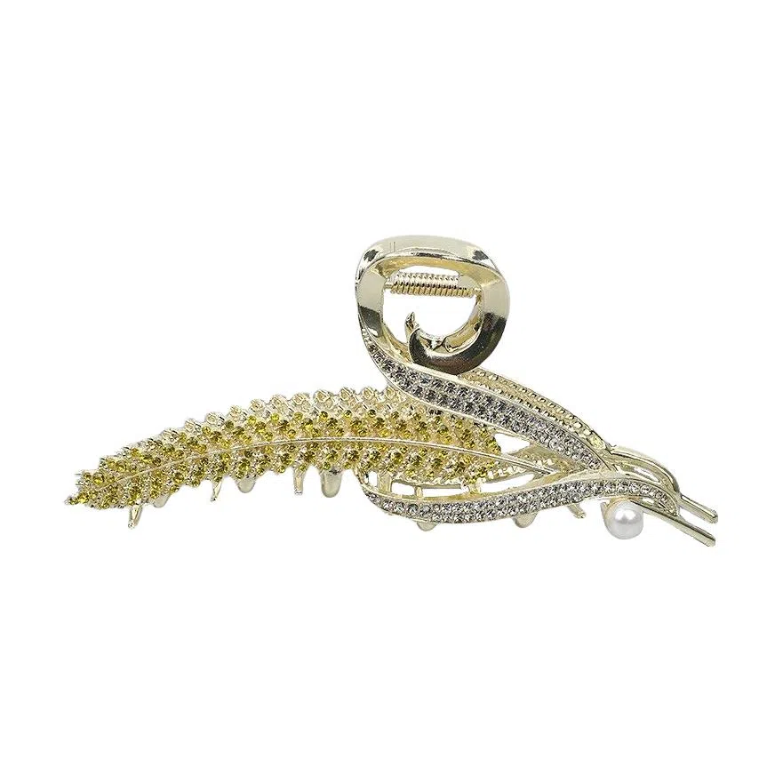 彤彤兔 发量多麦穗时尚百搭盘发麦穗大号 锌合金 发夹 女款