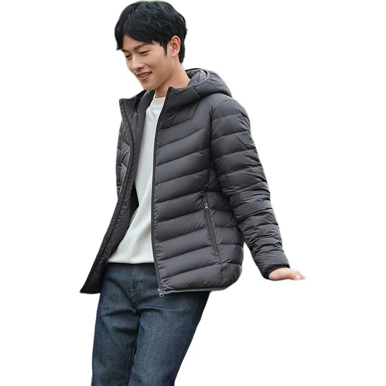 坦博尔 轻薄连帽简约羽绒服 女款