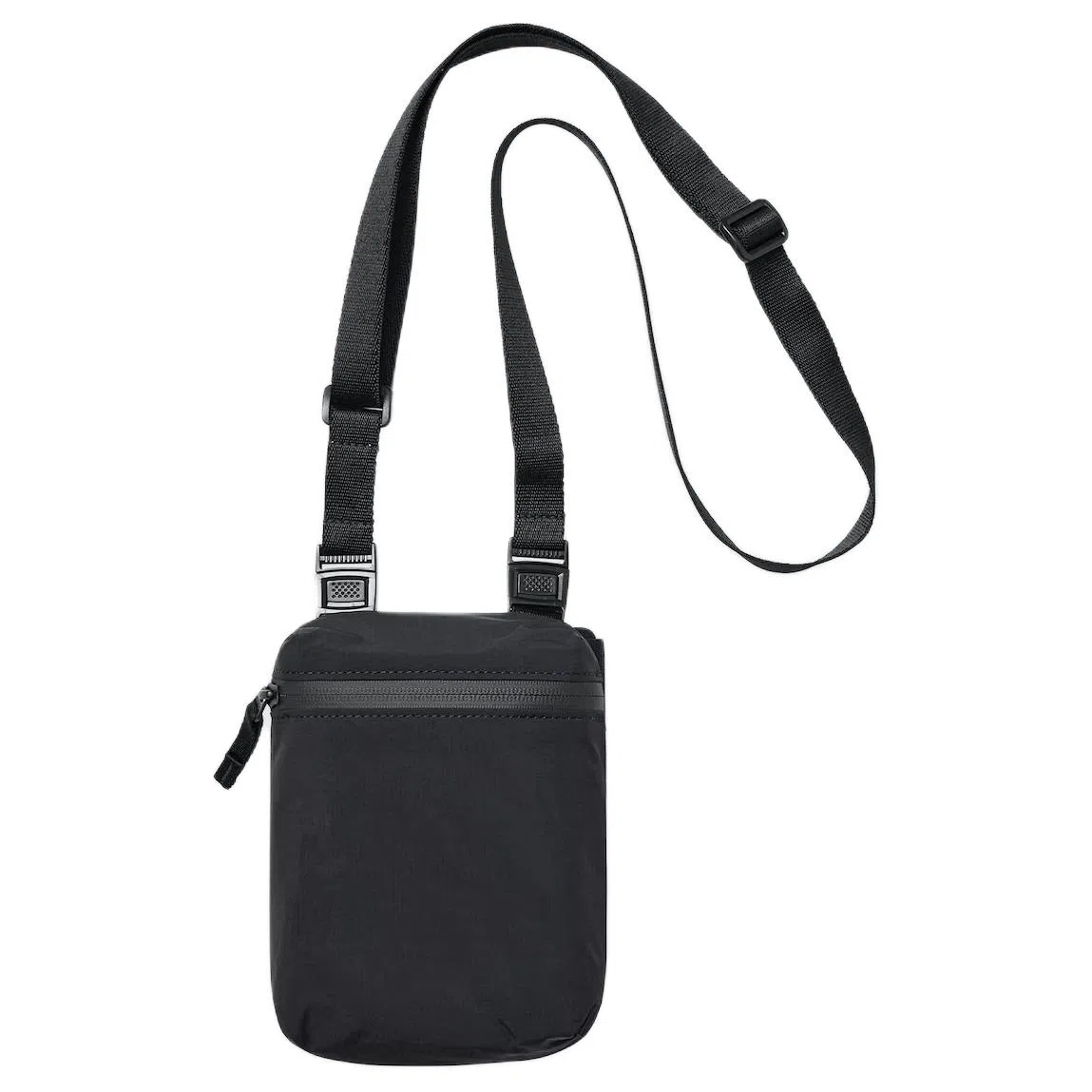 UNIQLO 1L Nylon Shoulder Bag Black