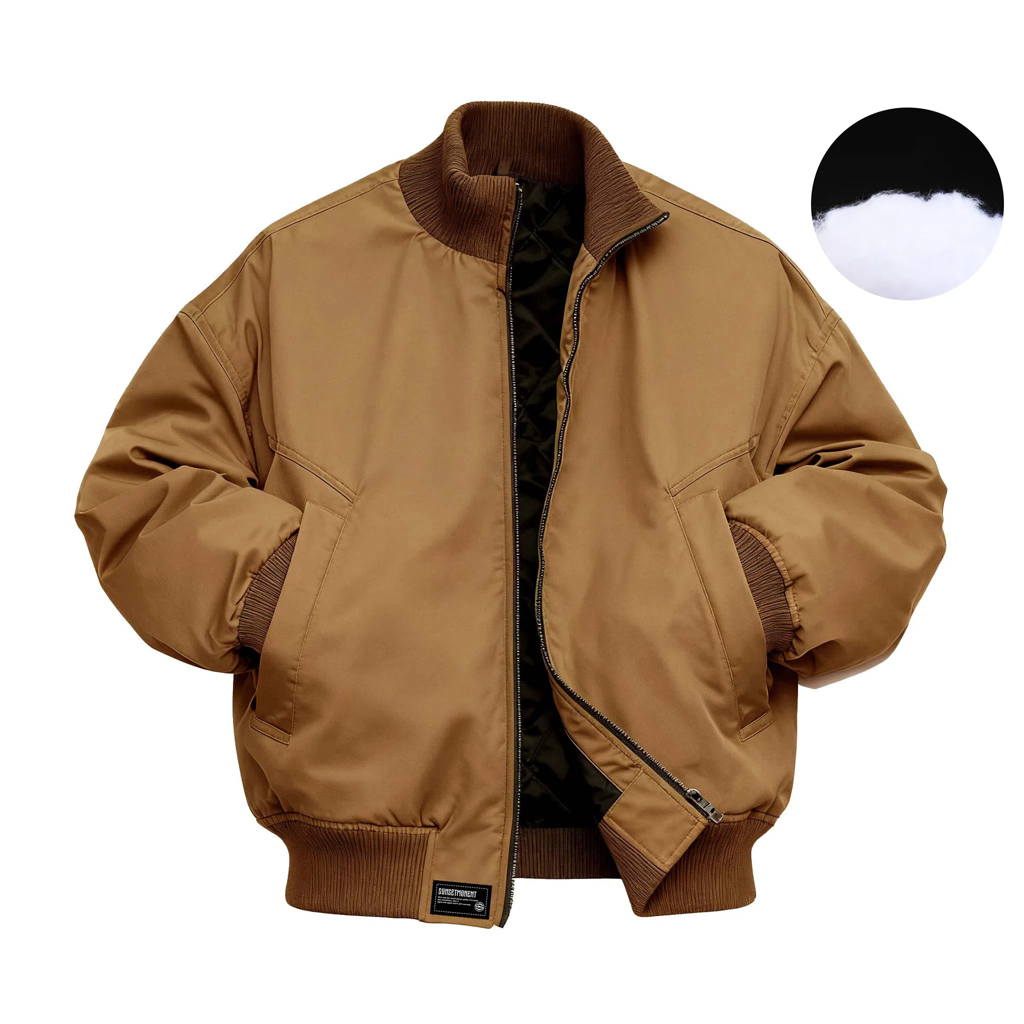 SUNSETMONENT cleanfitbomber