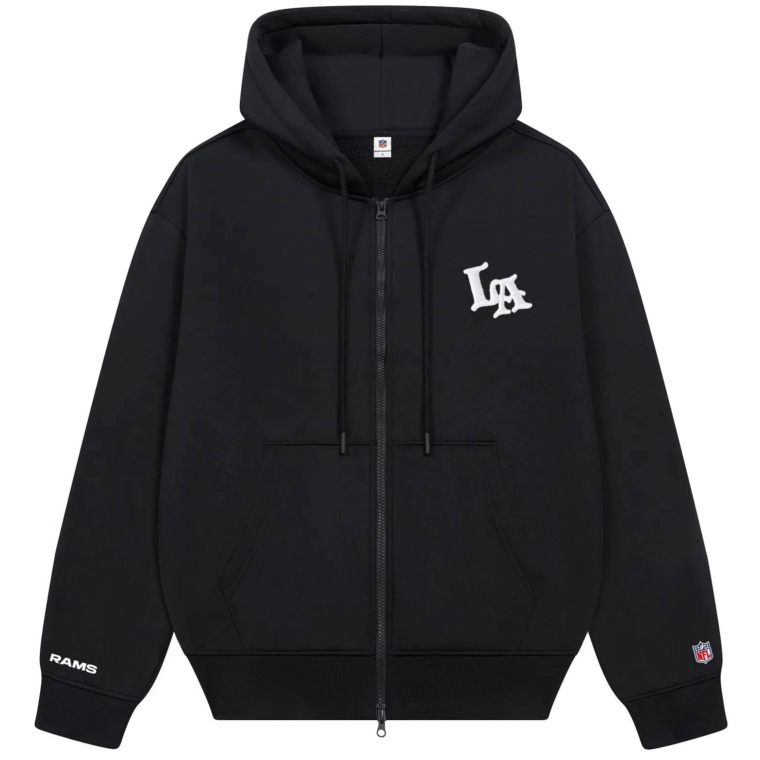 NFL LA Rams Hoodie Zipper Jacket