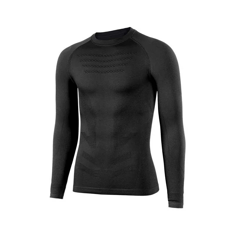 李质造 一体织基础保暖压缩衣健身衣 男女同款