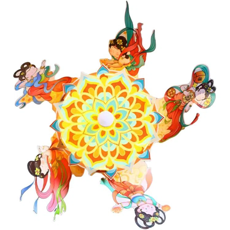 咕轹 中秋灯笼 发光玩具