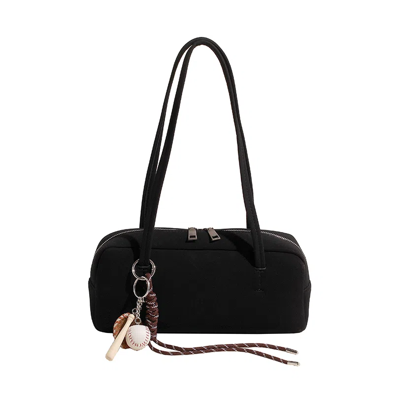 三只小鸭 高级感时尚潮流通勤 腋下包 麂皮 单肩包 女款 多色