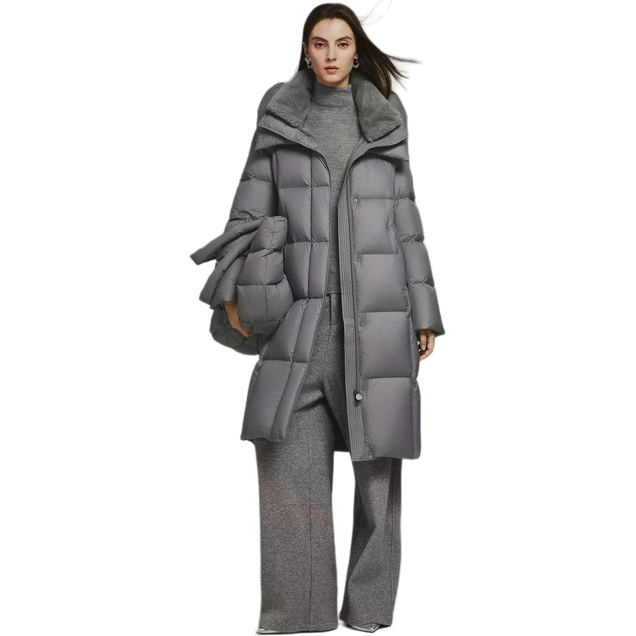 坦博尔 保暖高端外套面包羽绒服 女款