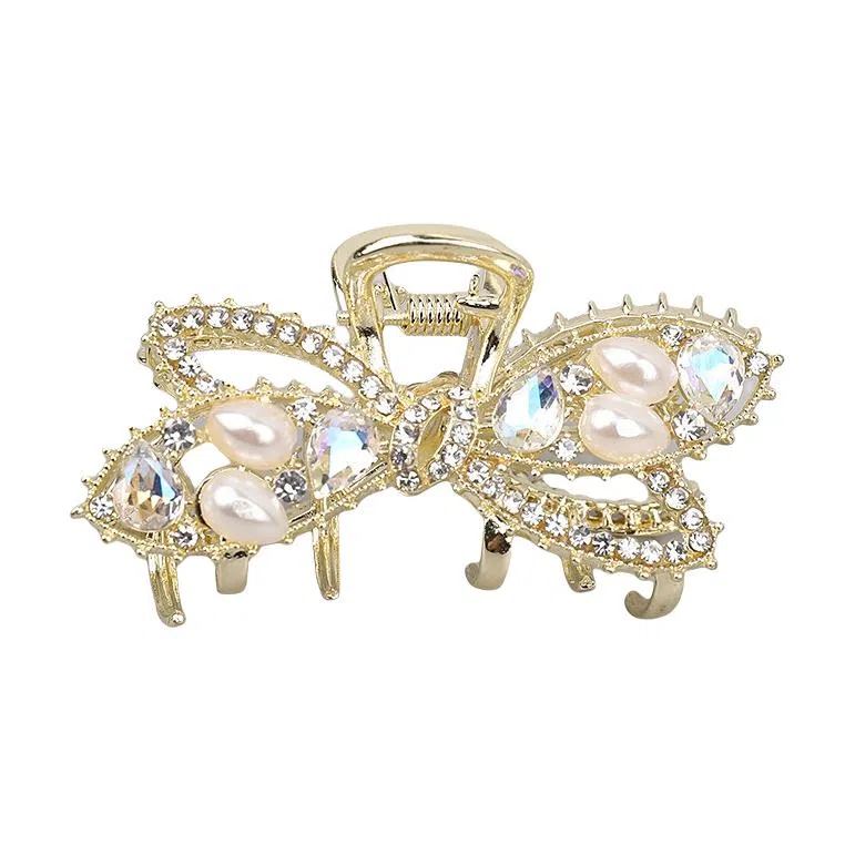 彤彤兔 高级感大号发量精致后脑勺盘发 锌合金 发夹 女款