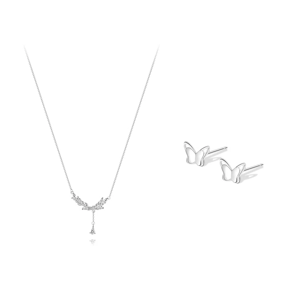 【纯银999 | 穗穗平安】 凤祥囍事 老凤祥 小众设计经典百搭学生日常高级感简约精致轻奢通勤约会温柔气质可调节锁骨链 足银 项链 女款