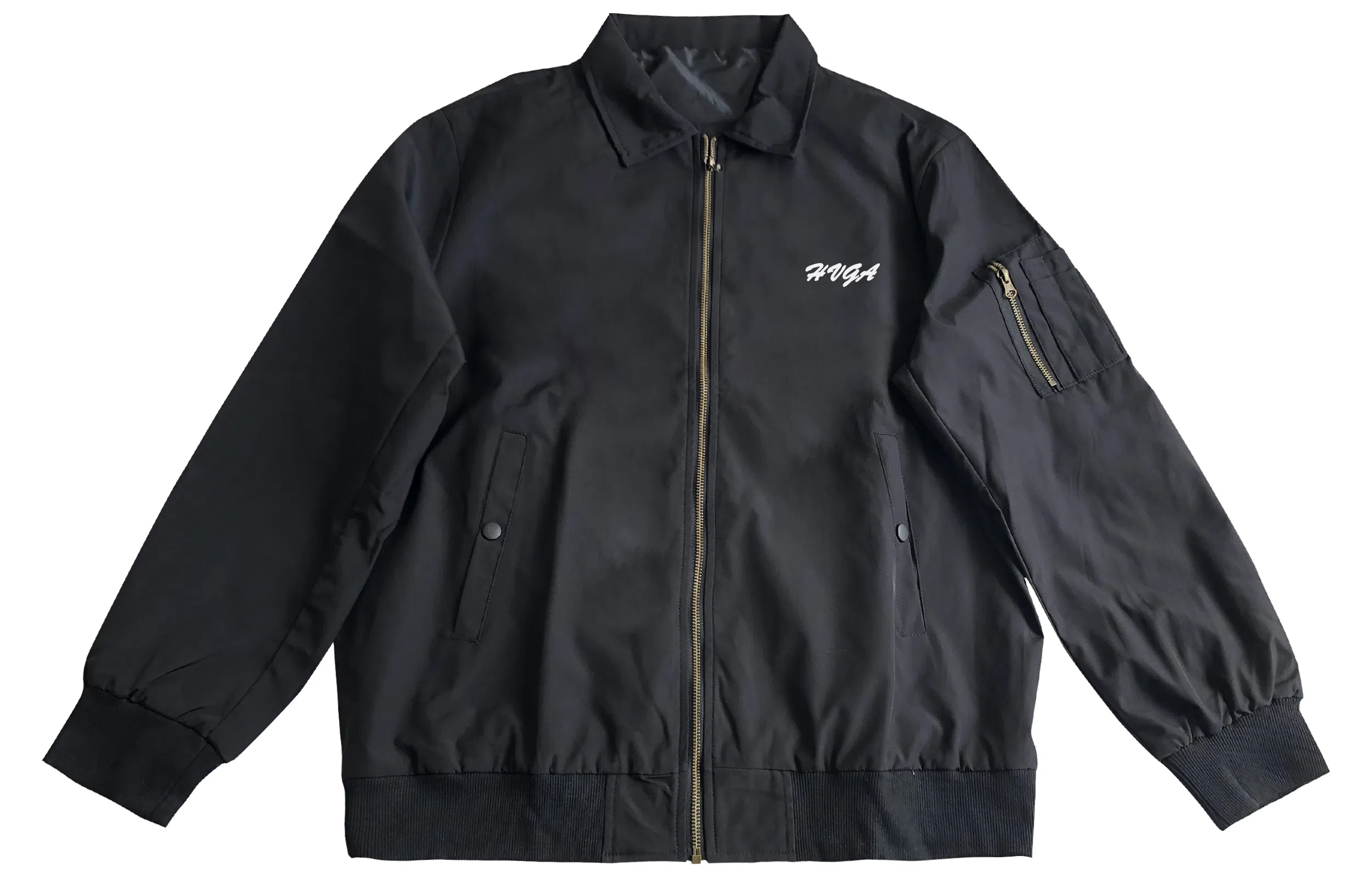 H.V.G.A cleanfitbomberlogo