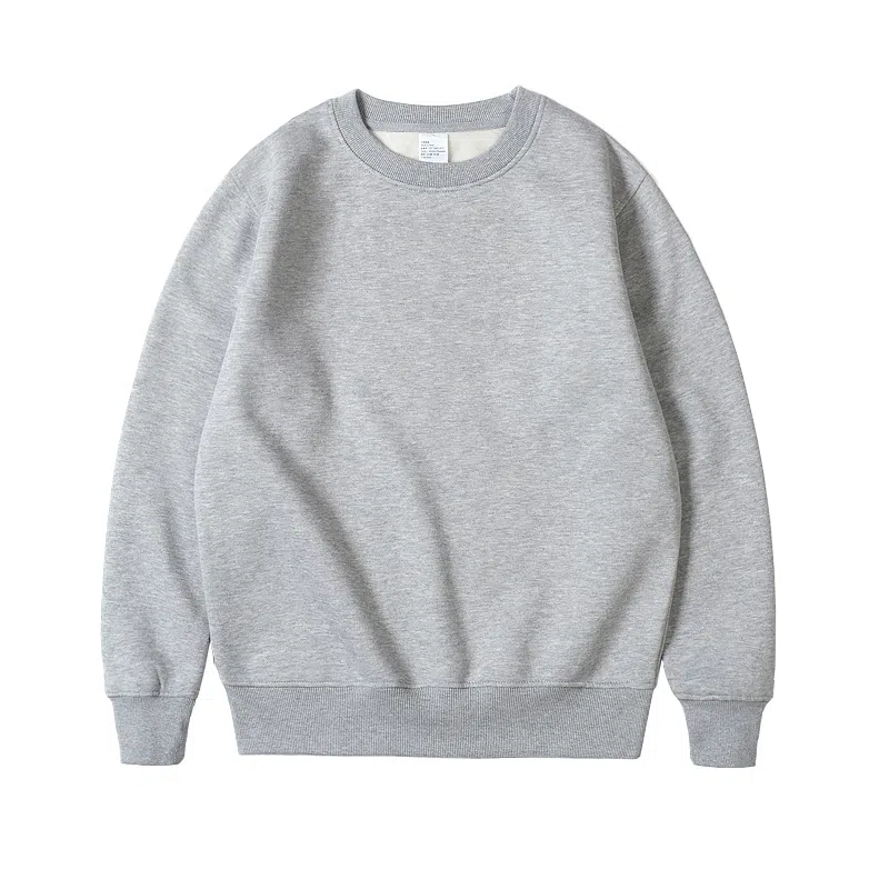 莫代尔 秋冬个性慵懒多色可选舒适纯色设计感落肩嘻哈风百搭卫衣打底衣 男女同款