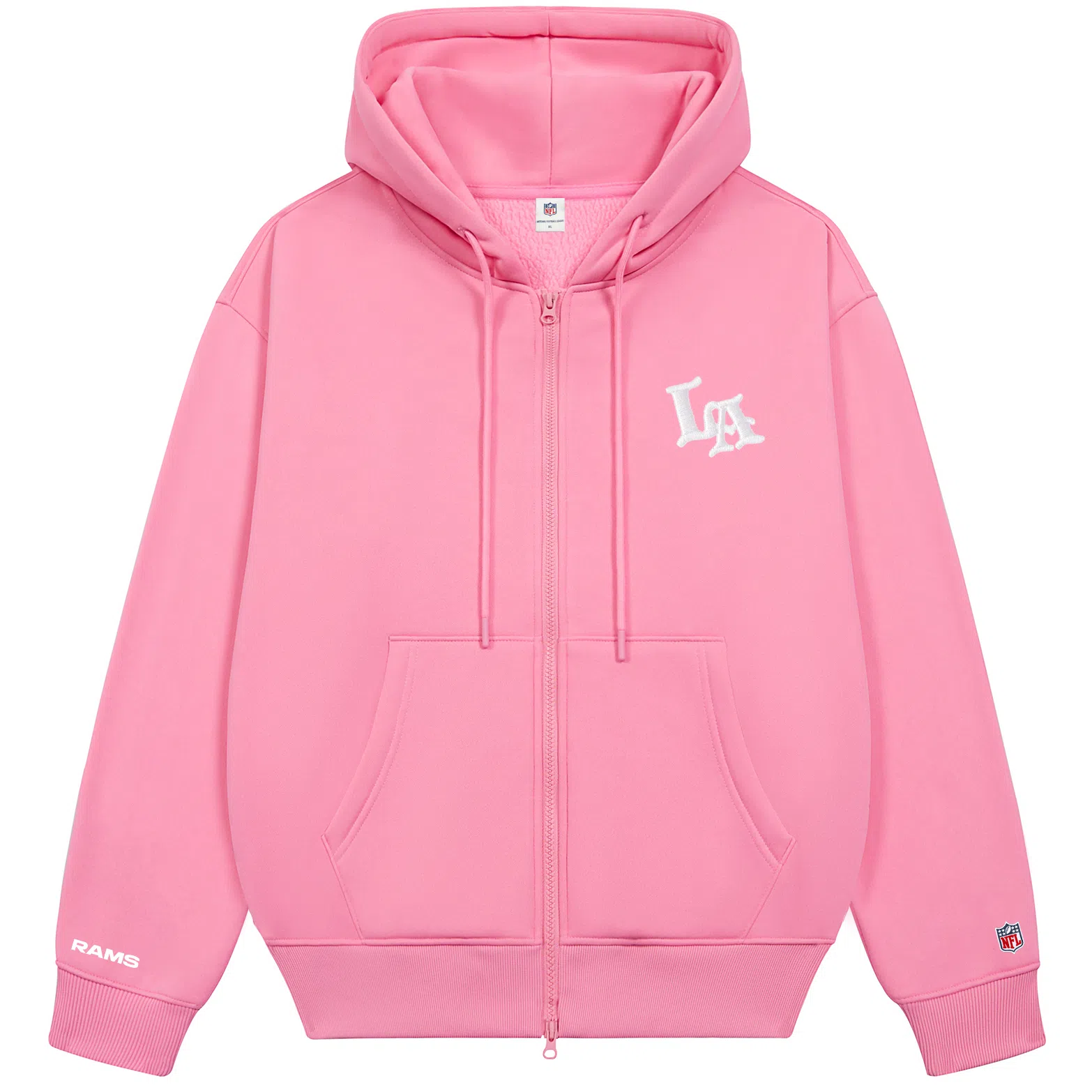 NFL LA Rams Hoodie Zipper Jacket