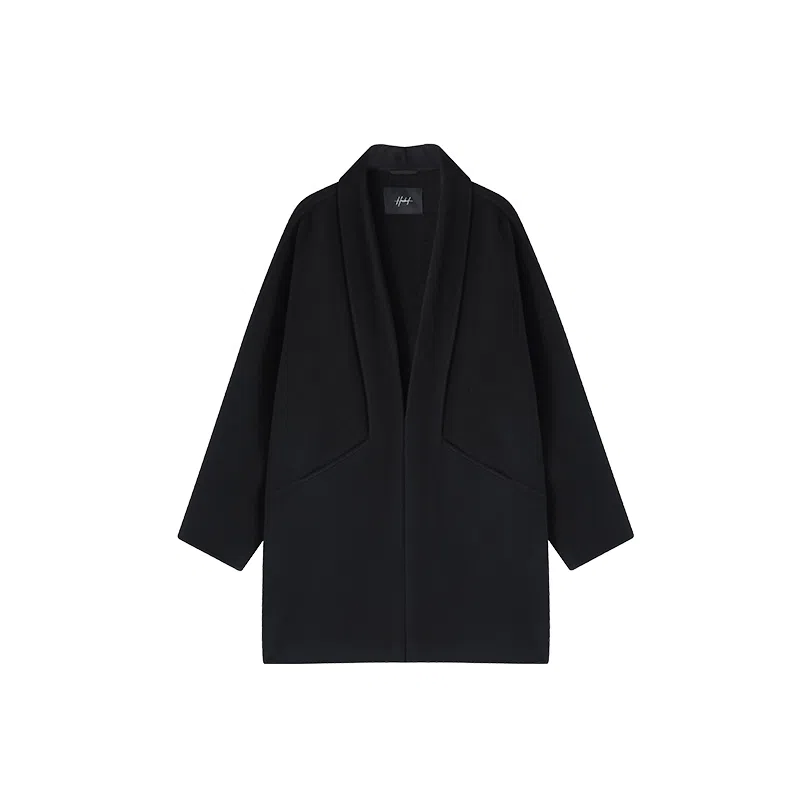 HERBEL Cashmere Silk Scarf Coat