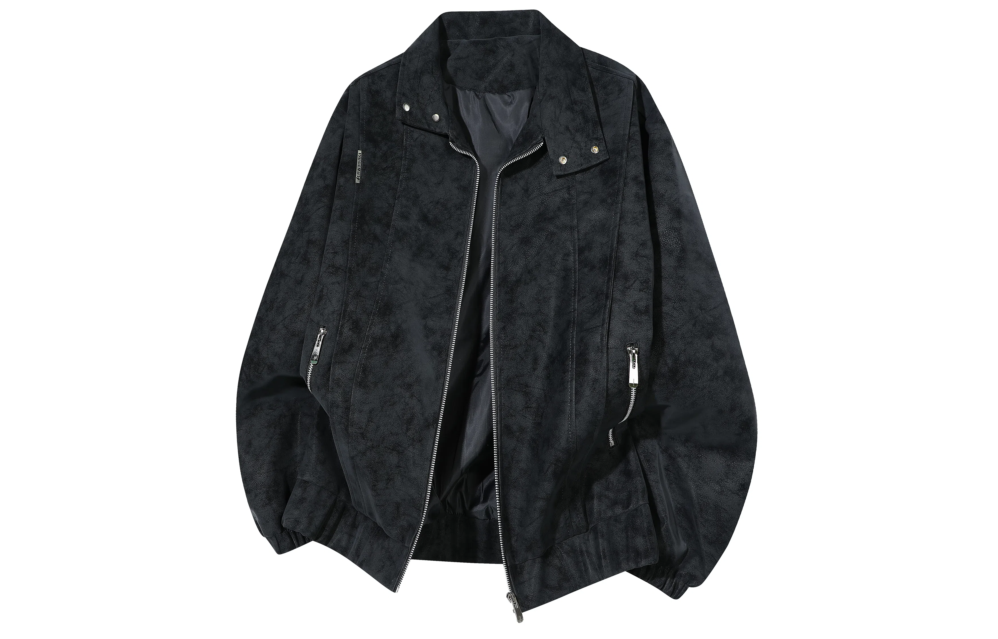 Kawasaki Vintage Tie-Dye PU Jacket