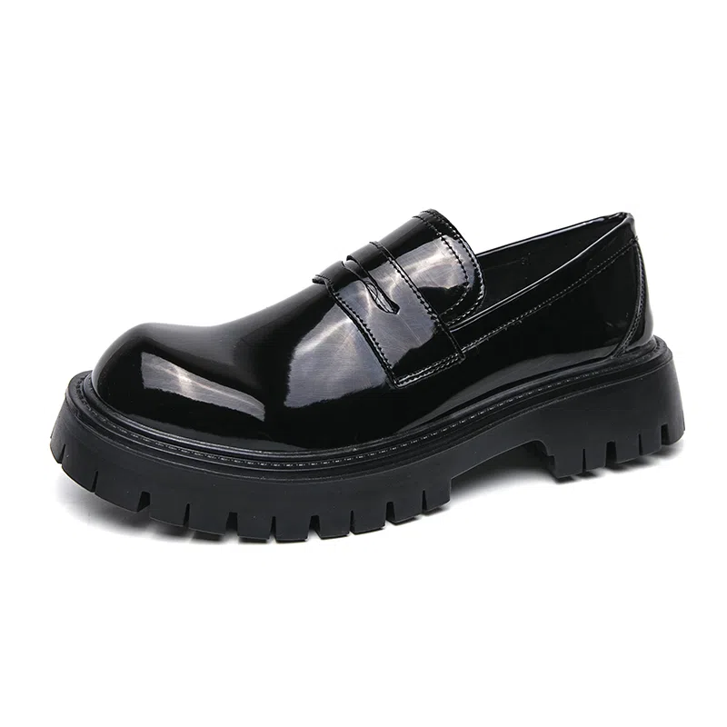 YIVELOVE Casual Leather Shoes Men