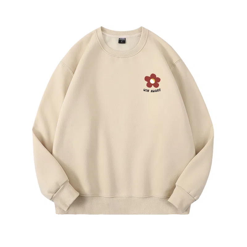 莫代尔 秋冬个性慵懒舒适多色可选百搭时尚落肩设计感嘻哈风卫衣打底衣 男女同款