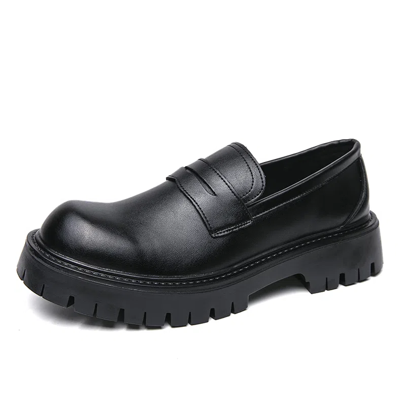 YIVELOVE Casual Leather Shoes Men