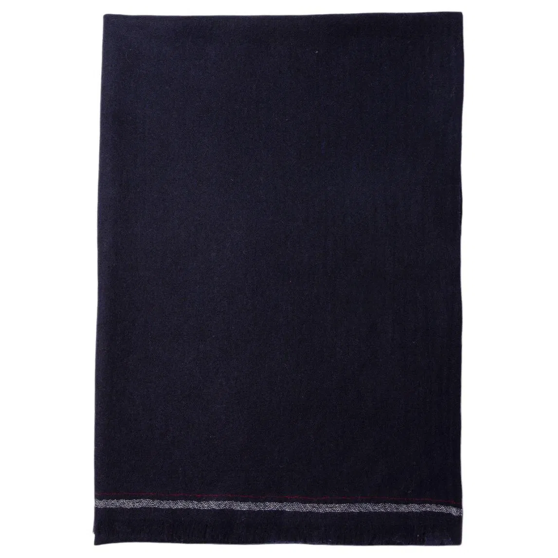 红豆 纯色柔软轻盈保暖 山羊绒 绒线围巾 男女同款情侣款