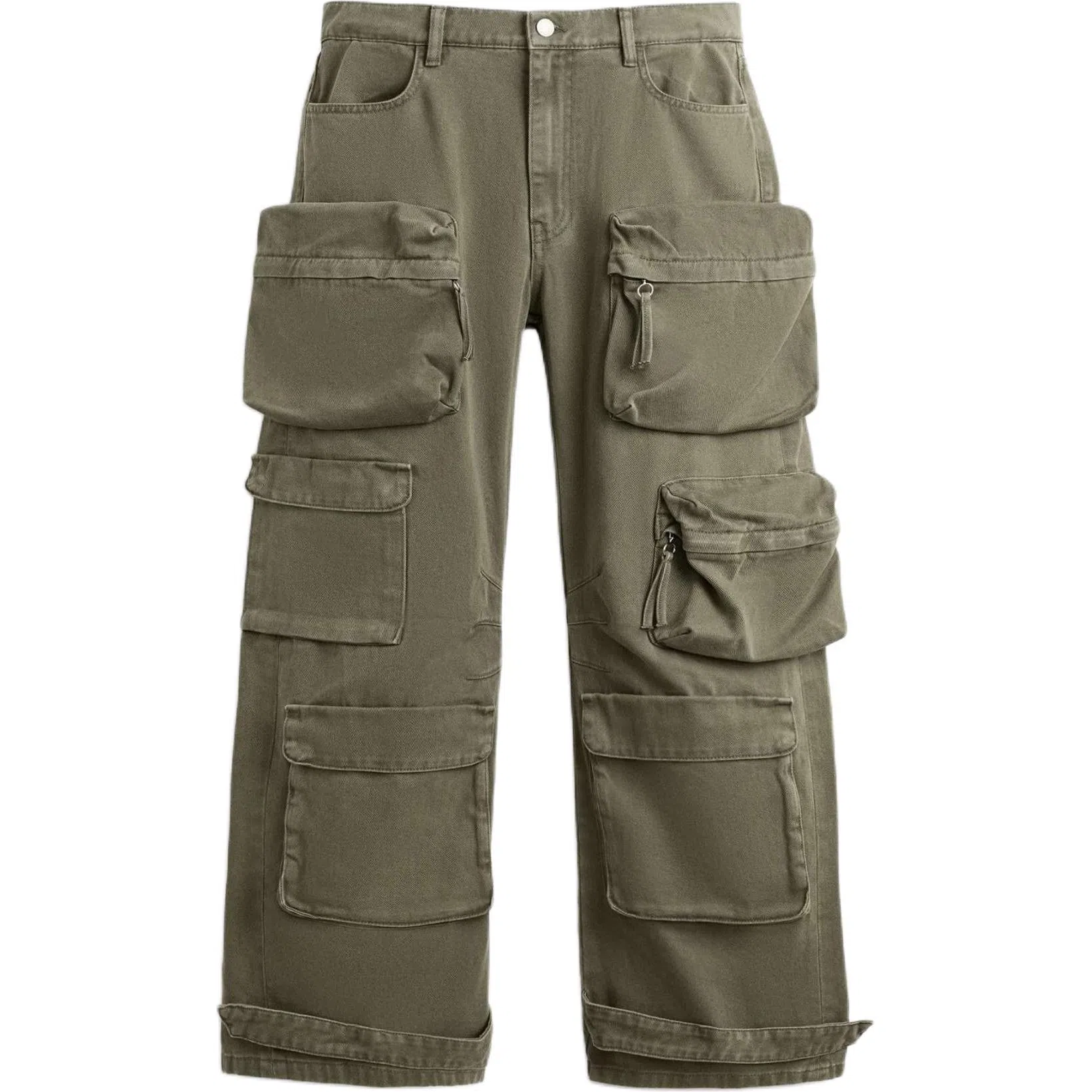 ZARA Mid-Rise Straight Jeans