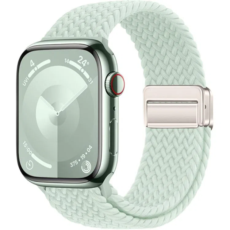 亿祈发 表带 苹果适用 尼龙材质 编织磁吸扣男女通用