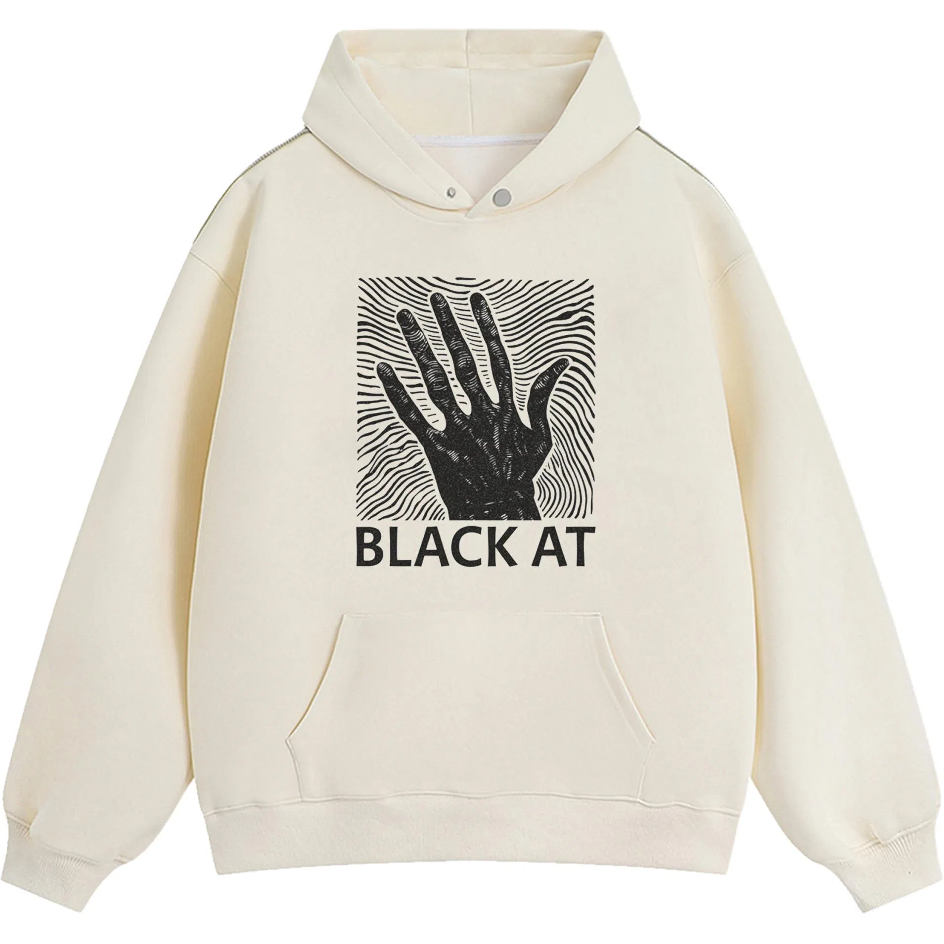 BLACK AT LOGO