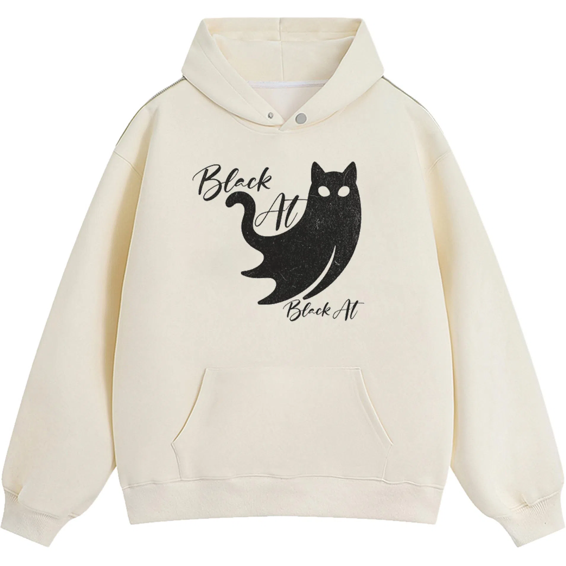 BLACK AT LOGO