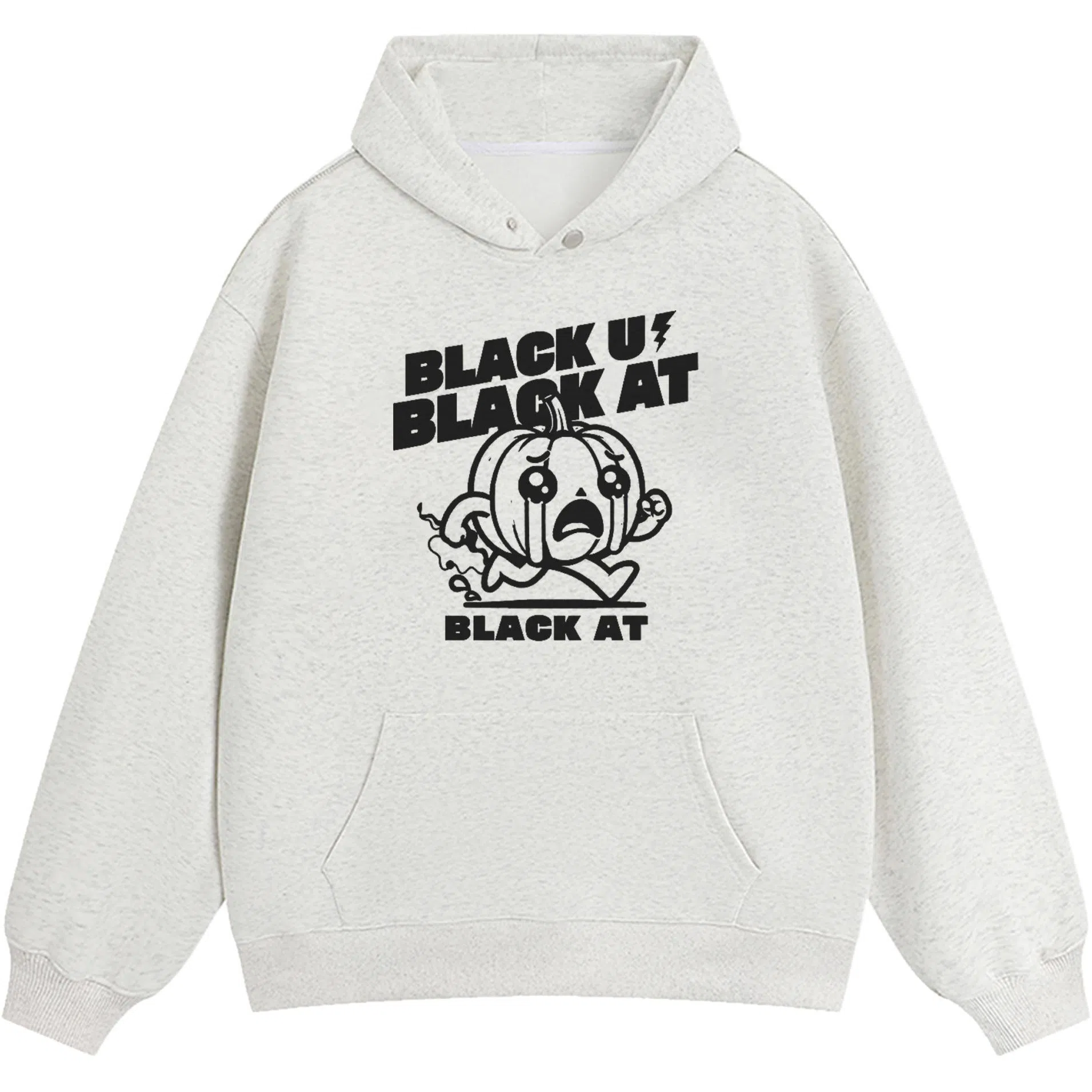 BLACK AT LOGO