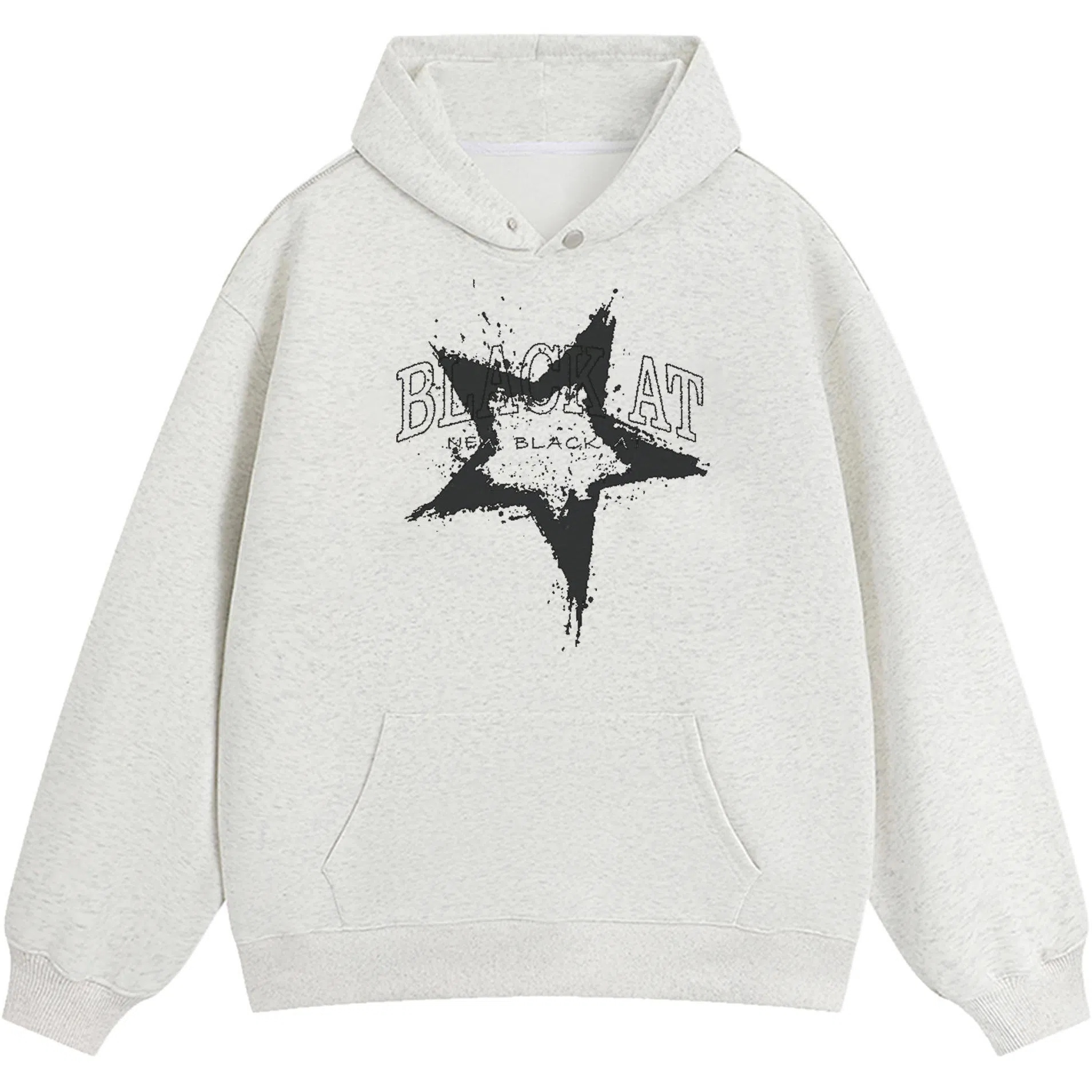 BLACK AT LOGO