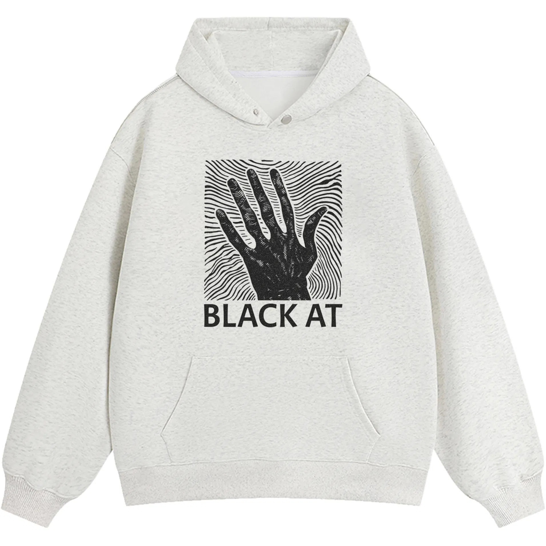BLACK AT LOGO