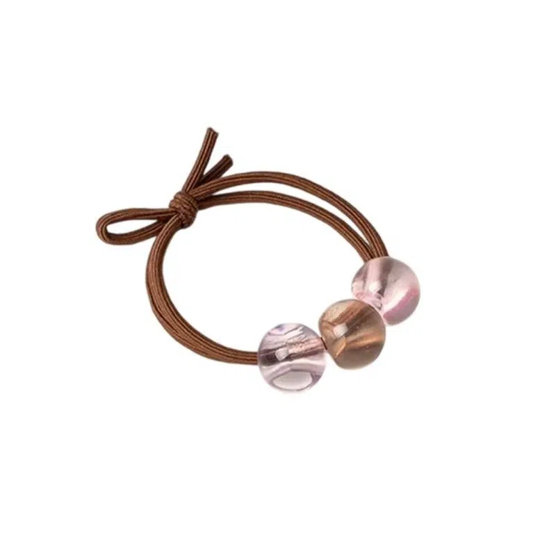 希铃 果冻色系 橡胶 头绳 女款