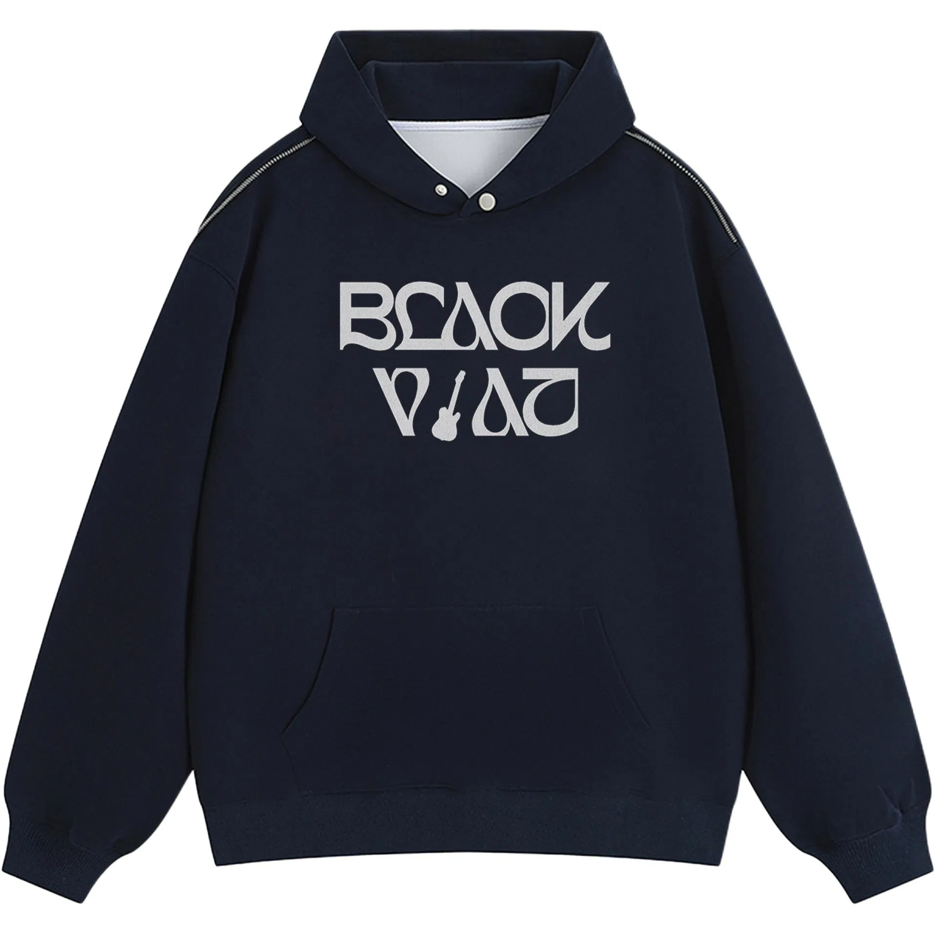 BLACK AT LOGO