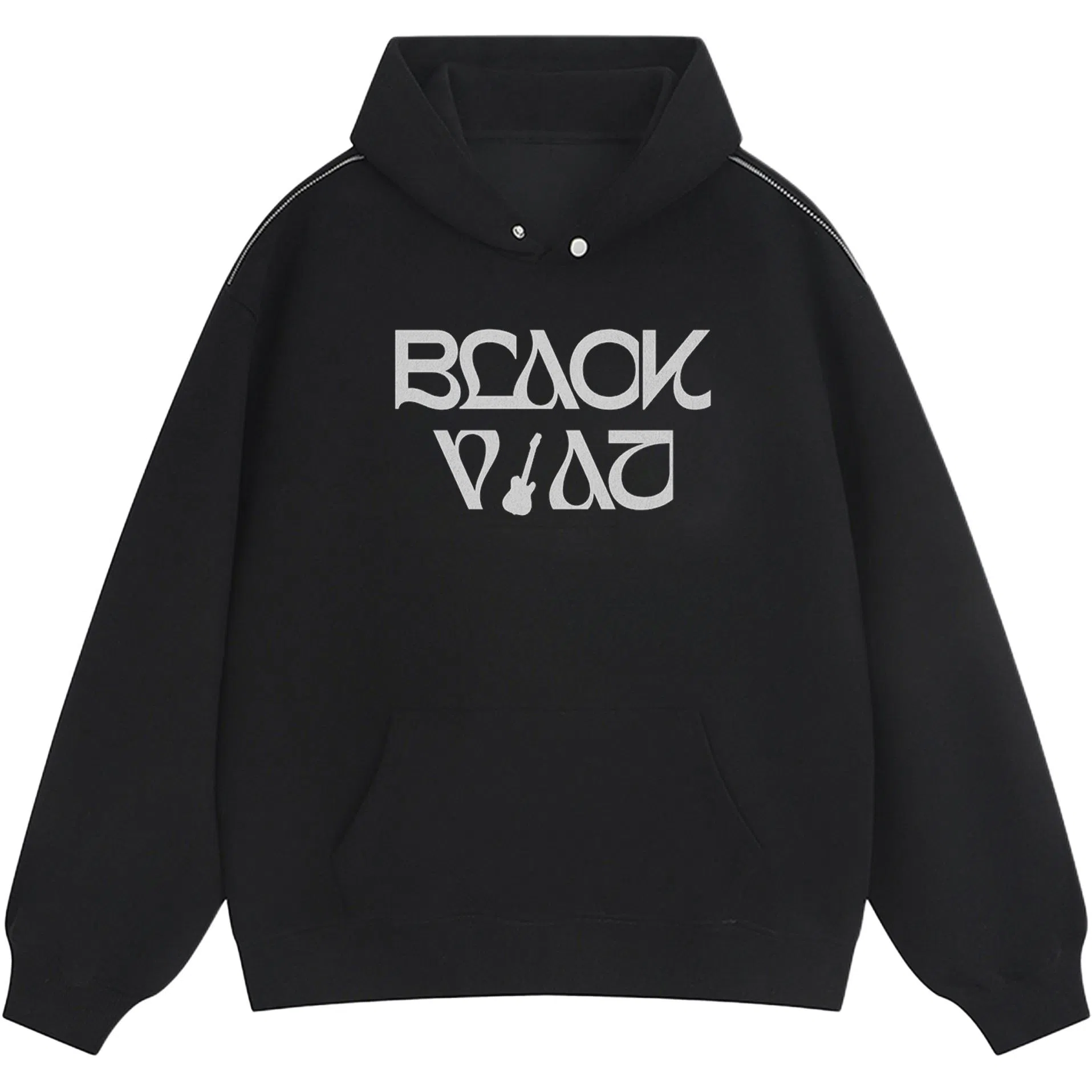 BLACK AT LOGO