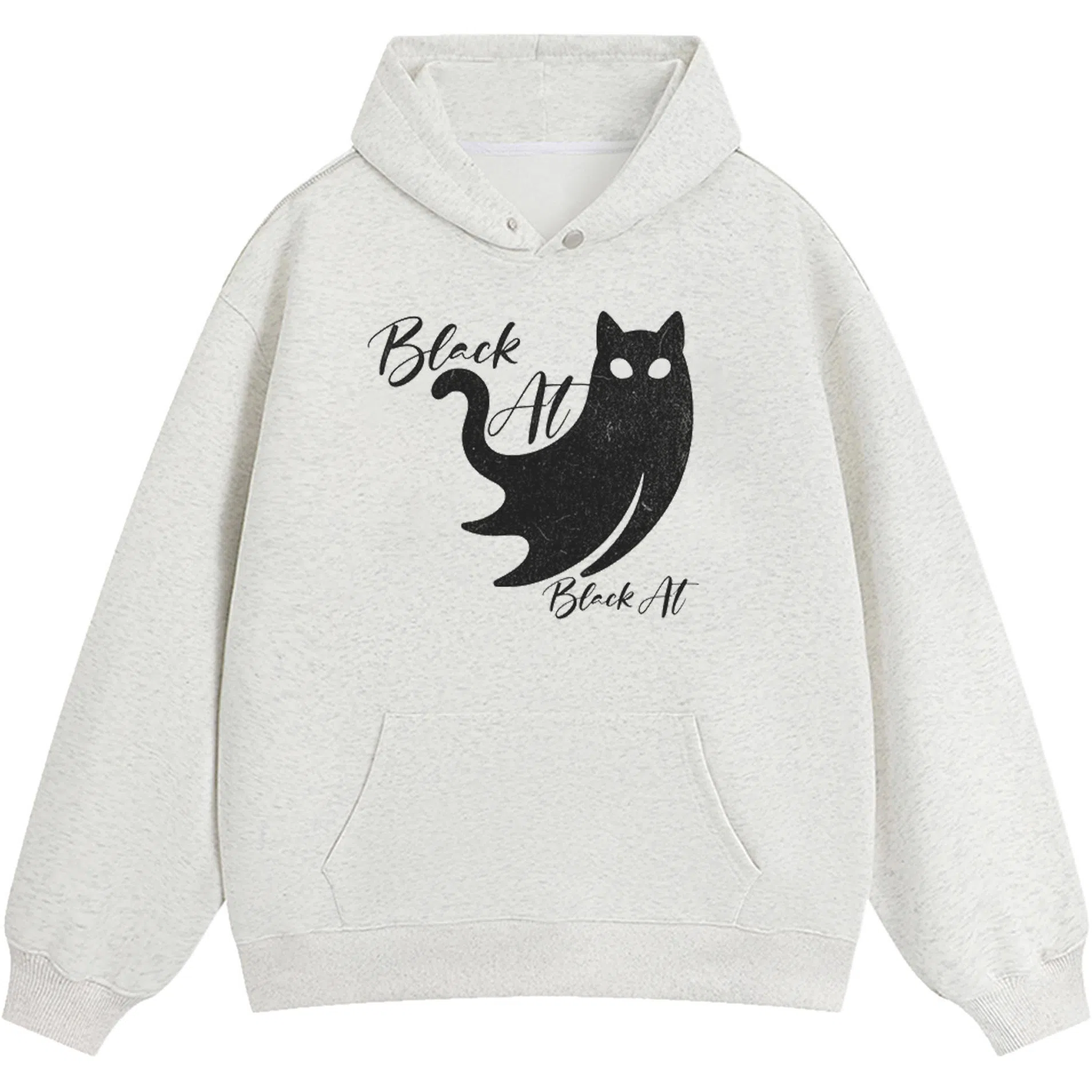 BLACK AT LOGO
