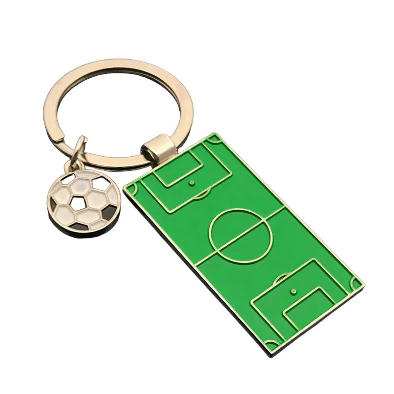 图涂丫 创意足球场钥匙扣 球迷球队俱乐部活动 金属 挂件 男女同款情侣款