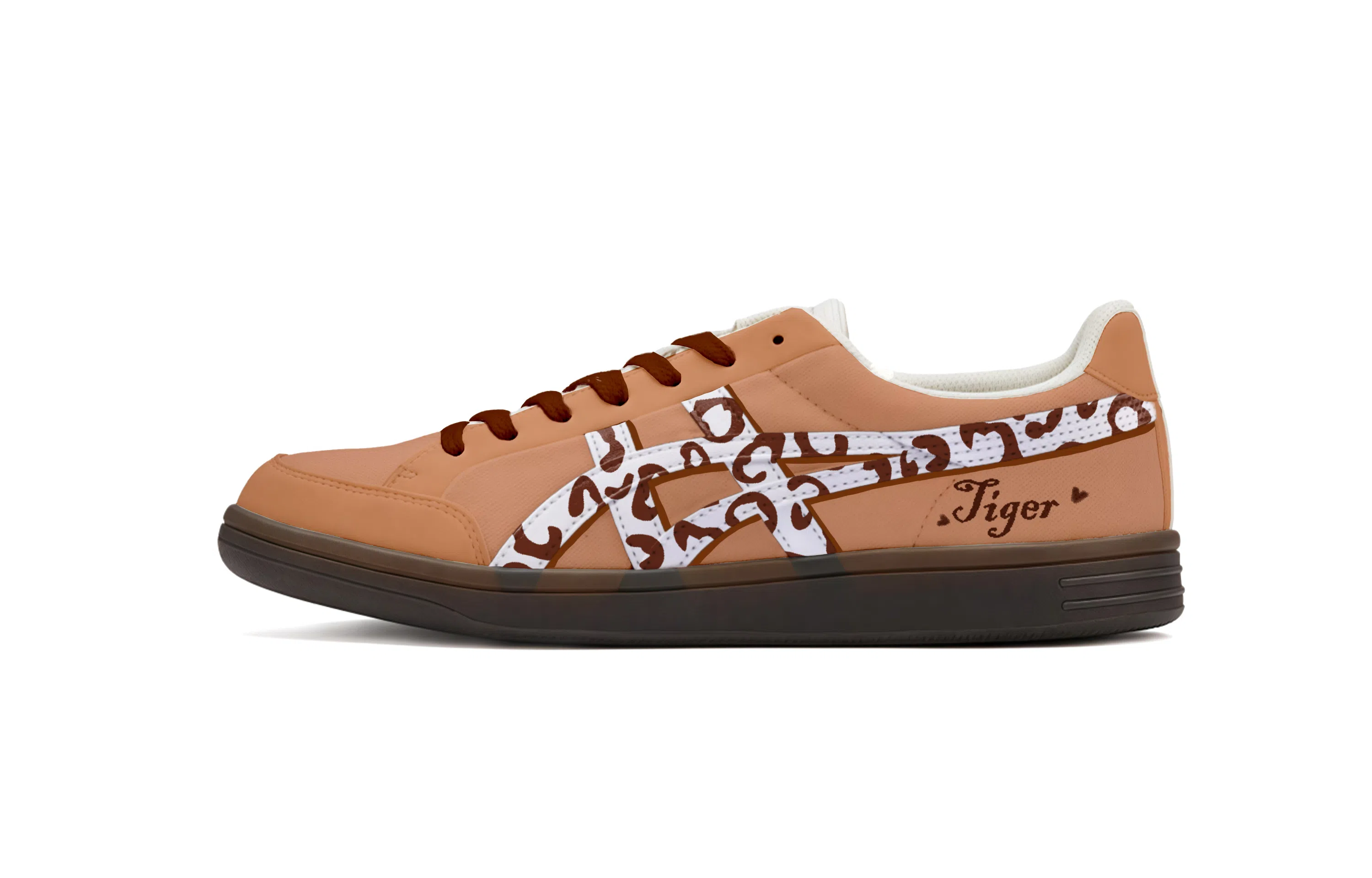 Onitsuka Tiger Advanti Caramel Leopard