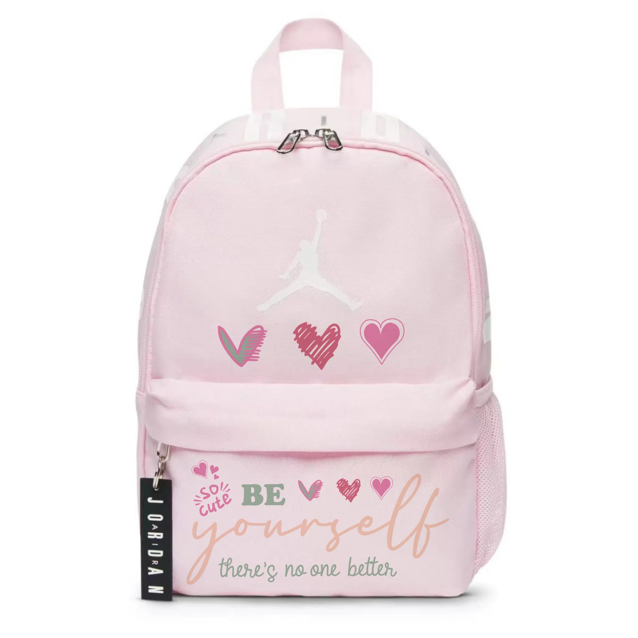 Jordan Backpack Pink Logo